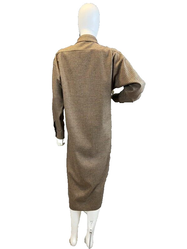 ✨ MAX MARA Brown Virgin WOOL and Cashmere Dress Usa2_ It36_ De32_ Uk4_ Fr34