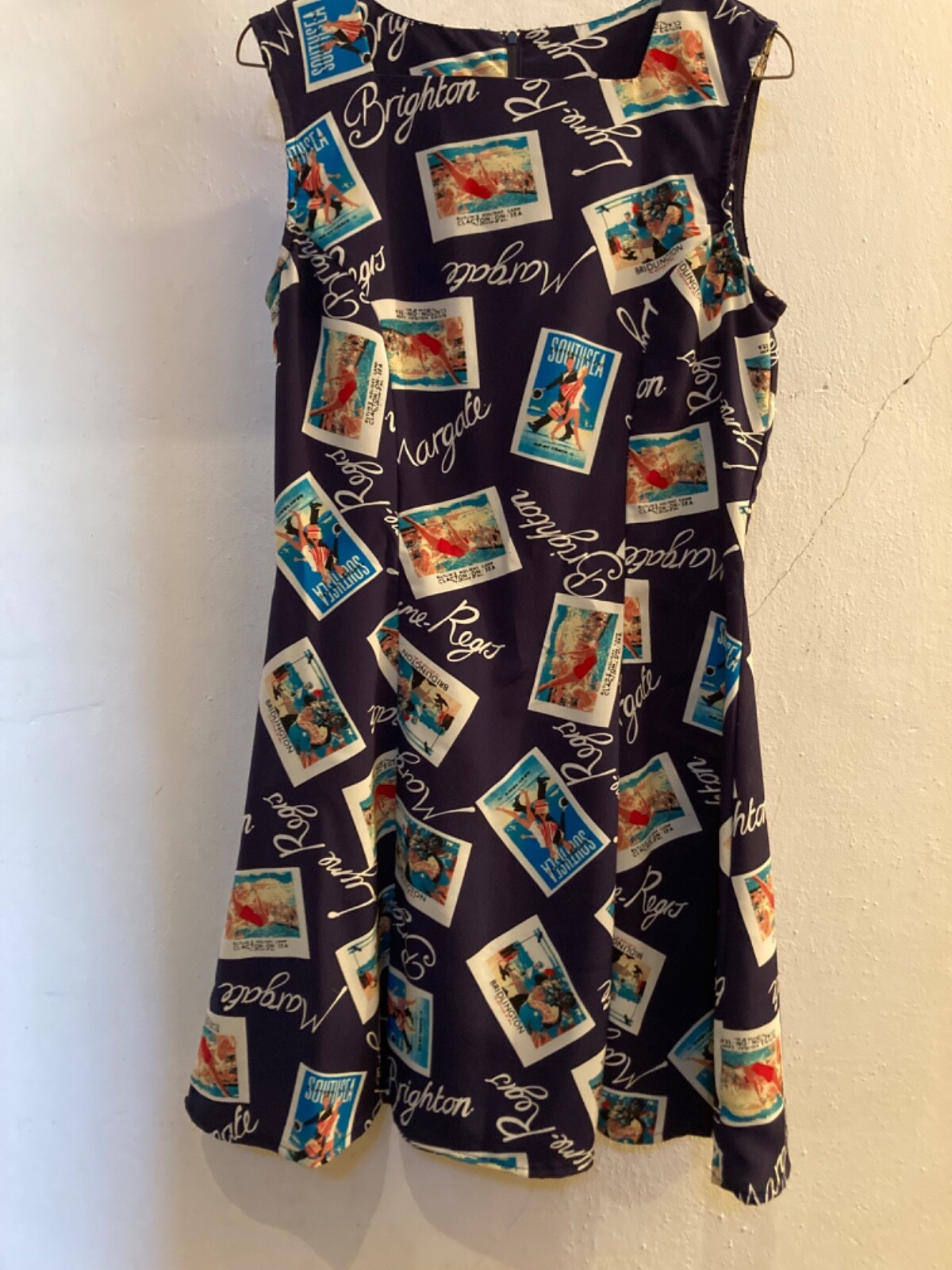 Possessed Woman’s Seaside UK Summer Holiday Sundress, Size 11, United States