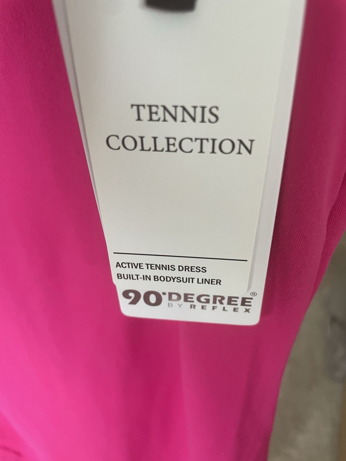 womens athletic dress large New tag 90 Degree By Reflex Tennis Pickle Ball