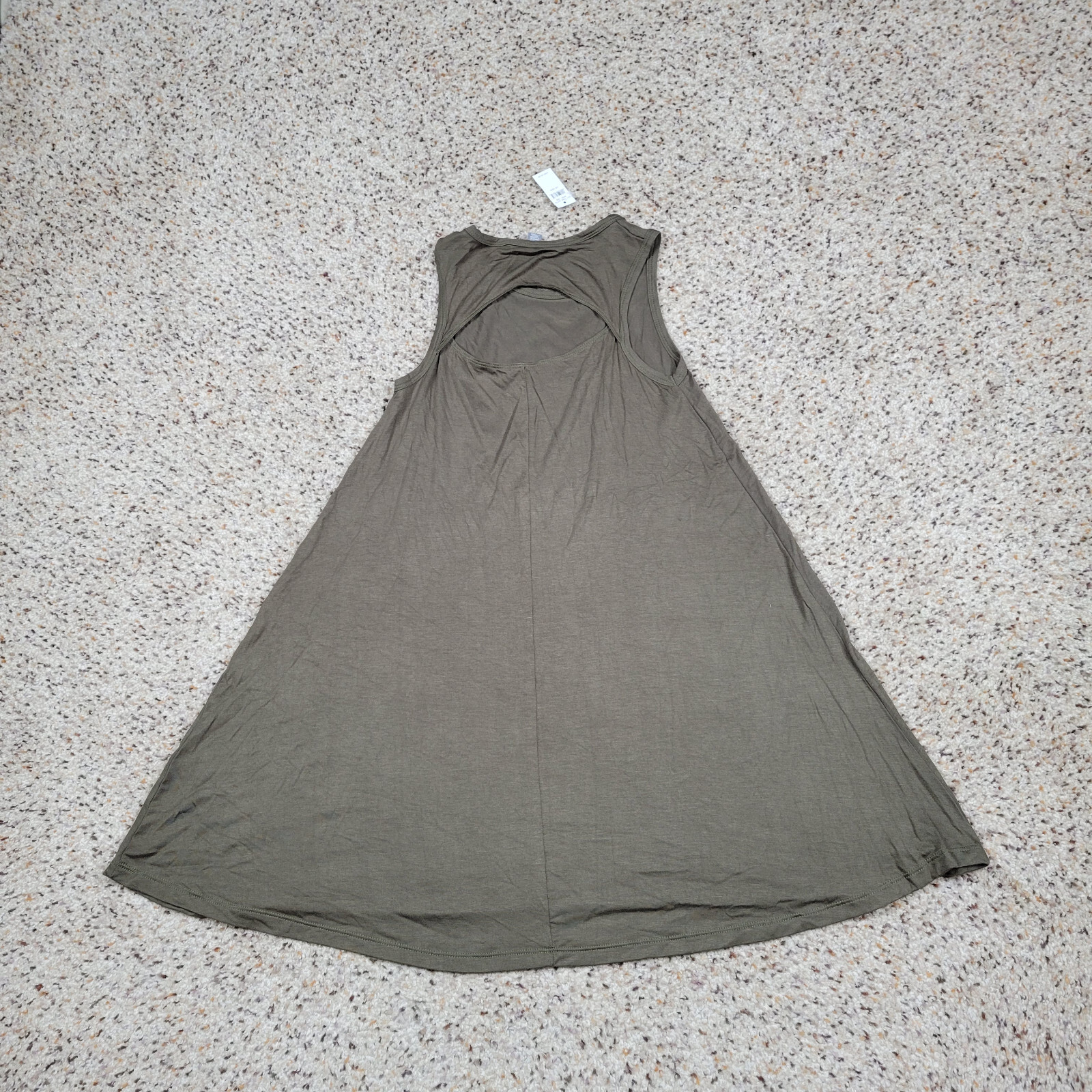 Aerie Dress Womens Extra Small Green Flared Pullover Lightweight Outdoors NEW A1