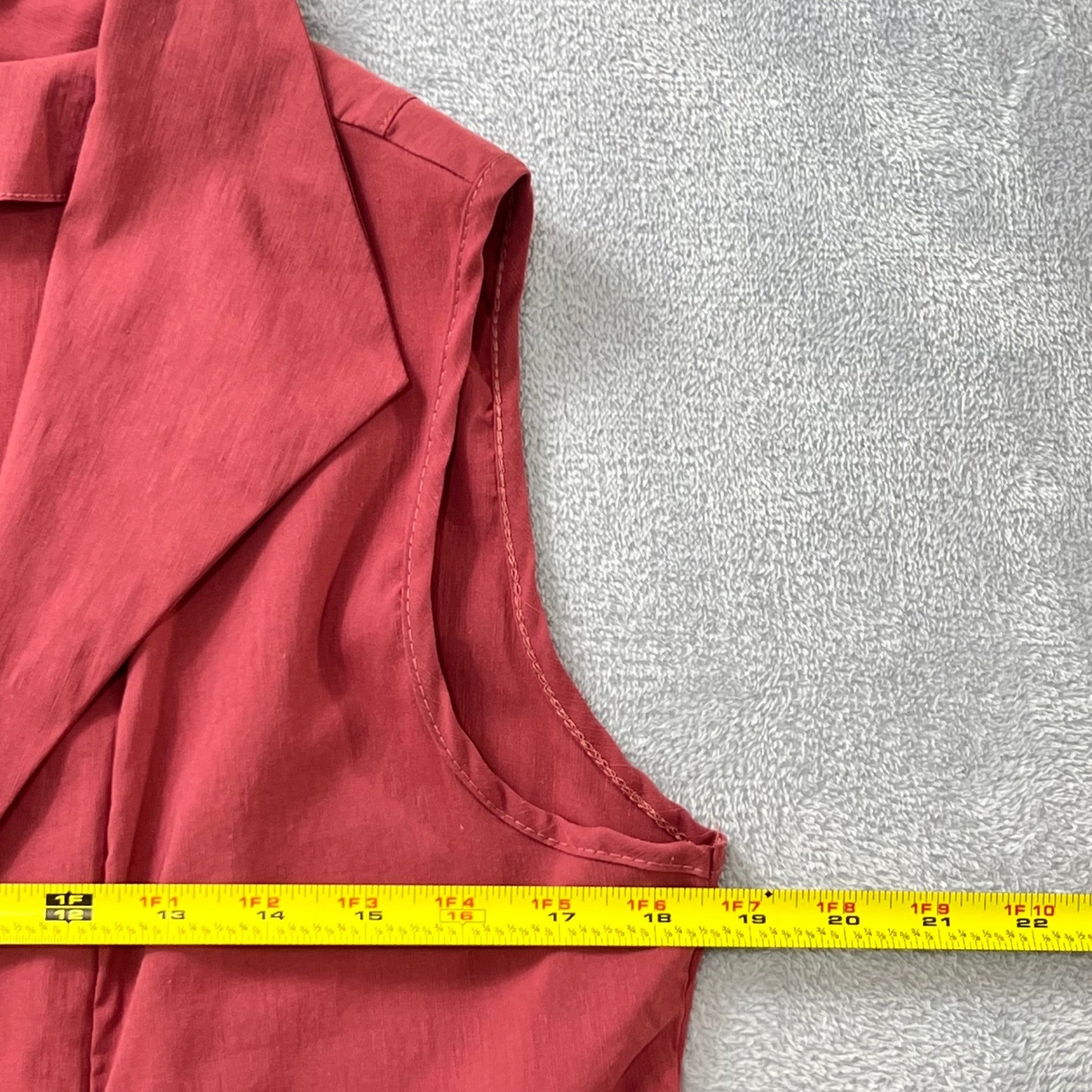 LUUKAA Sculptural Vest Meets Dress Size US 10 Dry Rose Lagenlook Avant Garde
