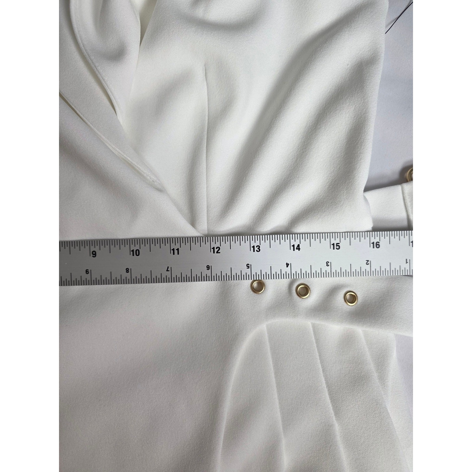 Calvin Klein White Belted Sheath Dress Size 6 Sleeveless RP $146 Elegant Blazer