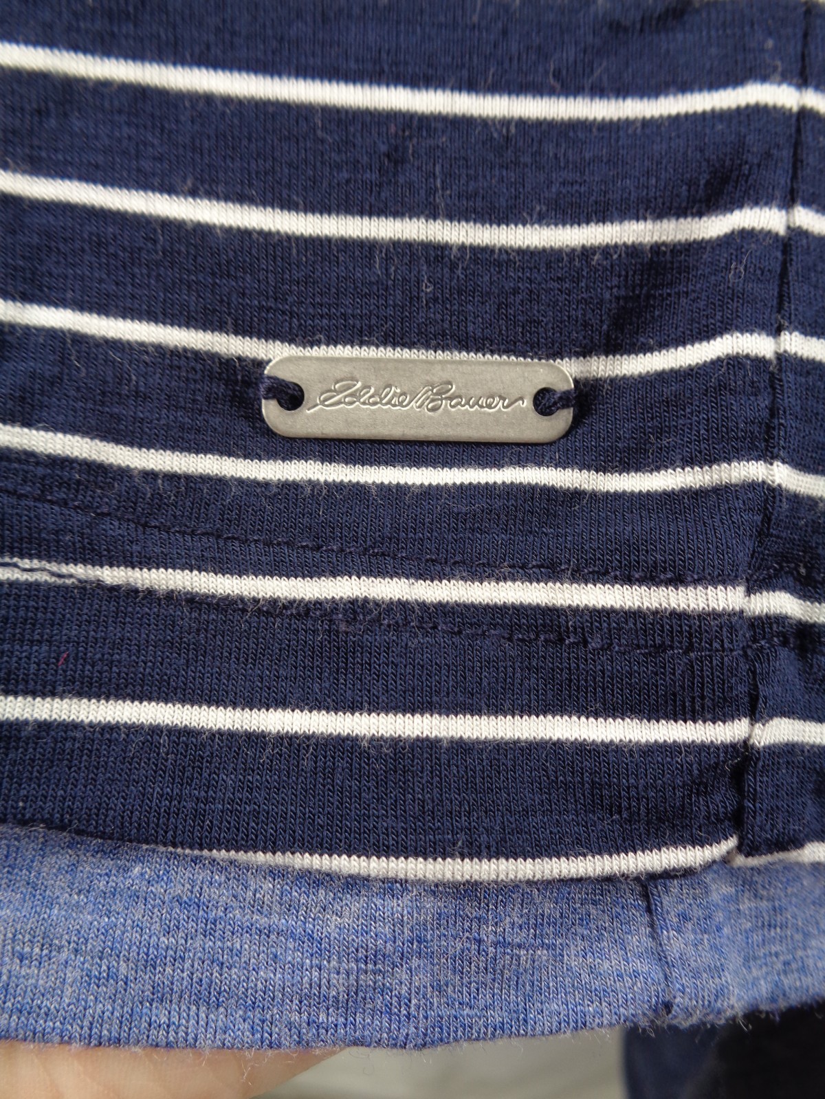 Eddie Bauer Stripe Solid Reversible Tank Dress Size XXL Tall T2XL New Defect