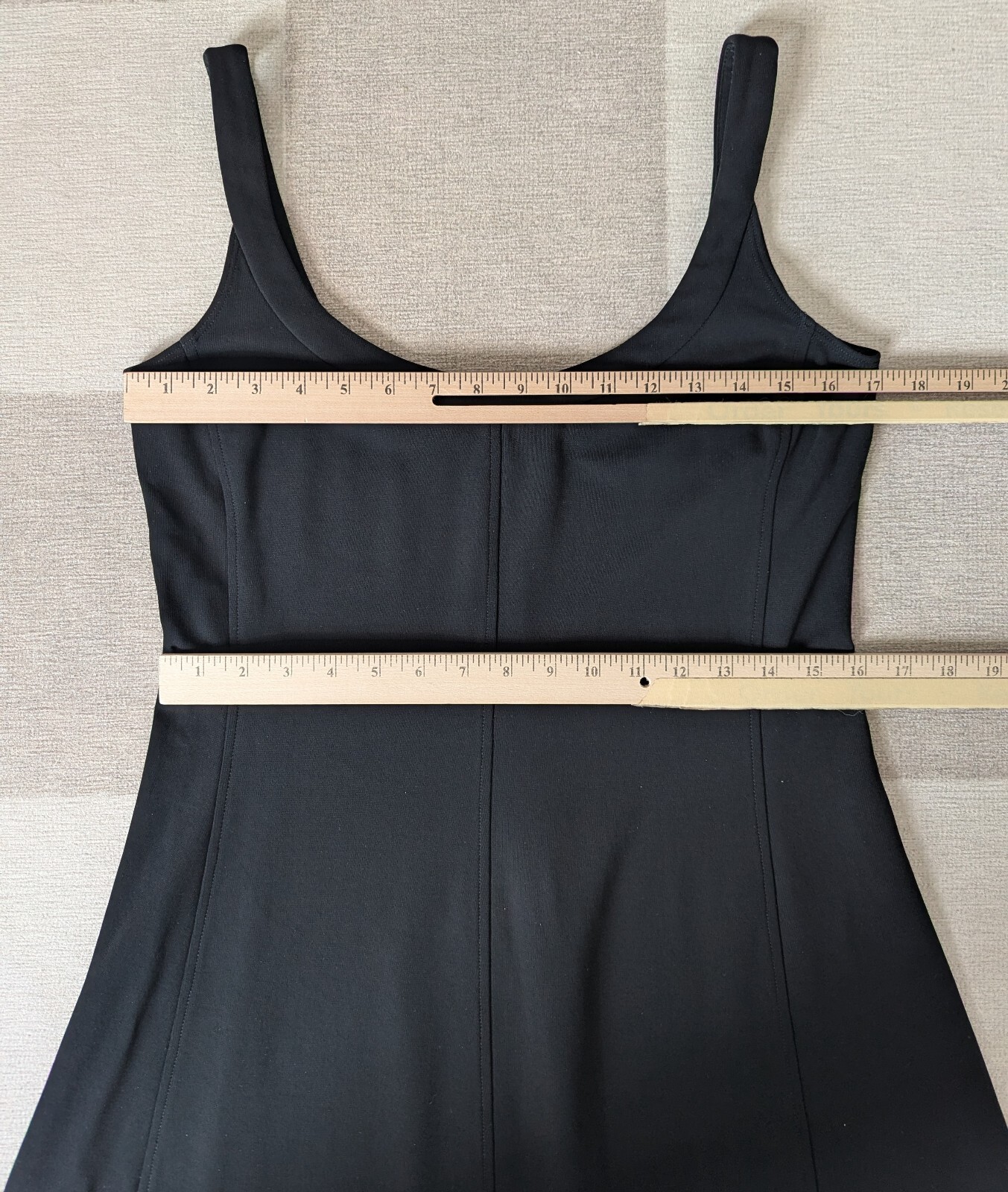 Vtg 90s Union Made Linda Allard Ellen Tracy Minimalist Midi Swing Dress Sz 10