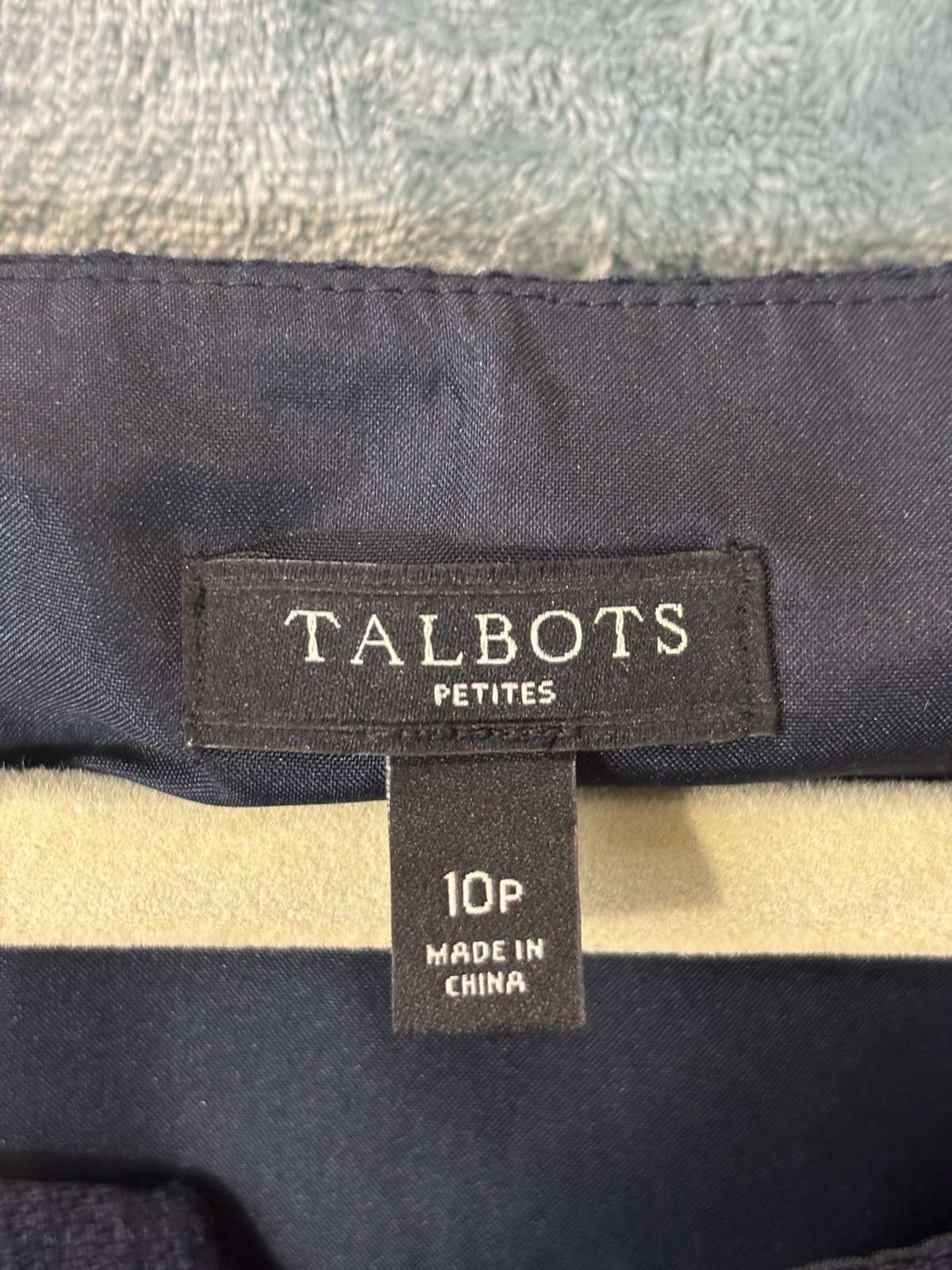 Talbots Sleeveless Shift Sheath Dress Sequence Embroidered Fish Women 10P Blue