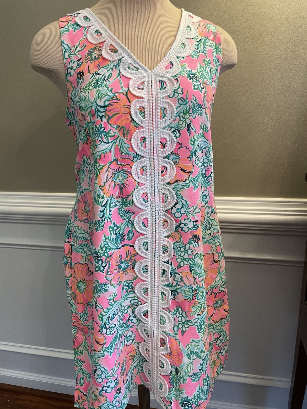 Lilly Pulitzer NWT Ronnie Romper Soleil Pink Perfect Poppy $208 Size 12
