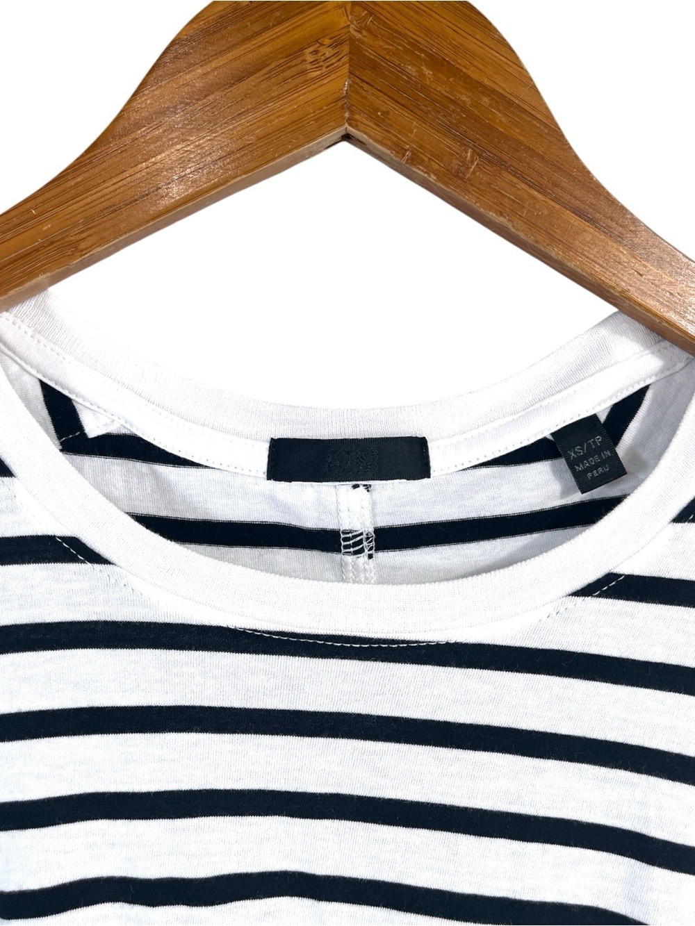 ATM Anthony Thomas Melillo Classic Jersey Stripe Sleeveless Twist Dress Size XS