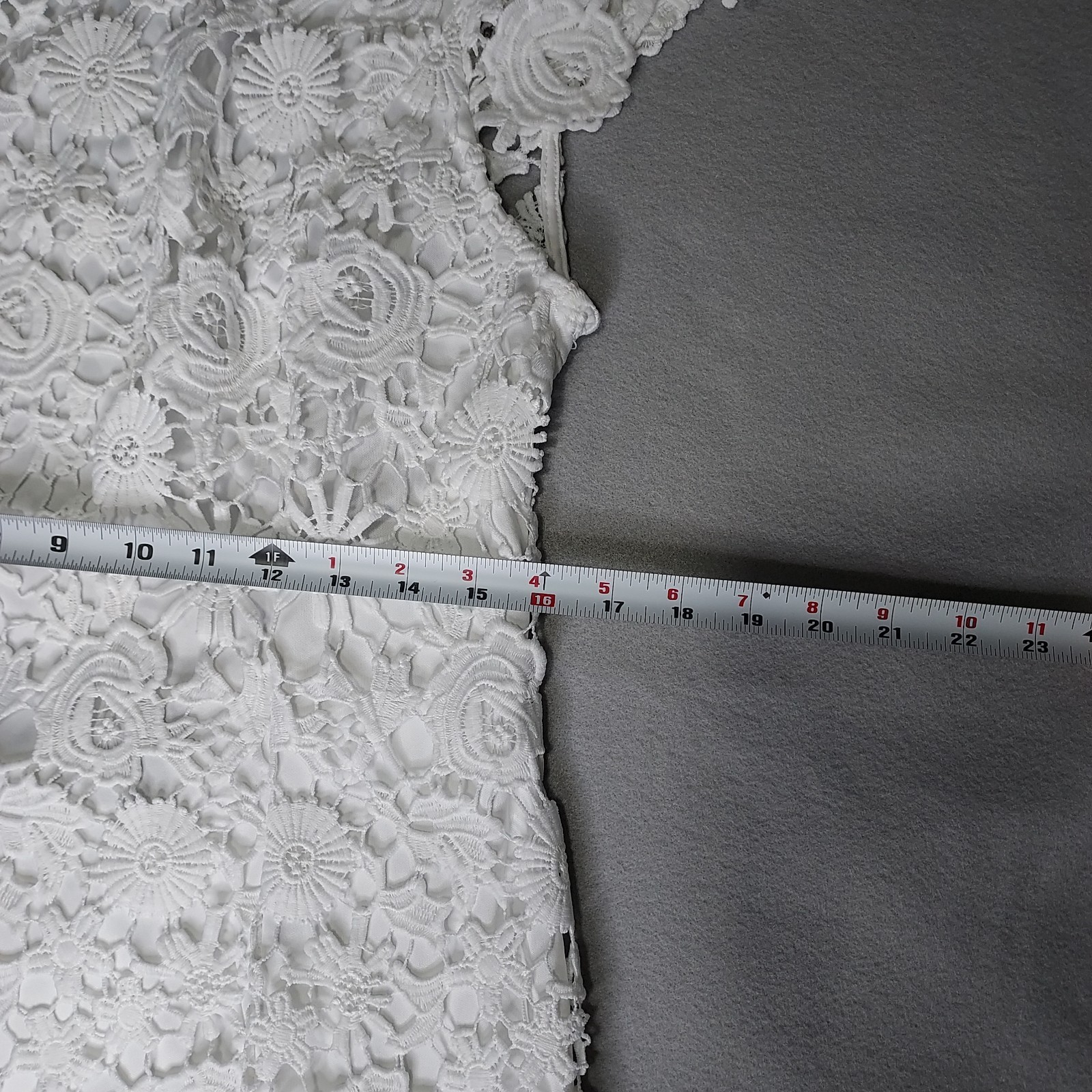 Lulus Romance Language White Lace Backless Mini Dress Xl Bridal Shower Angelcore
