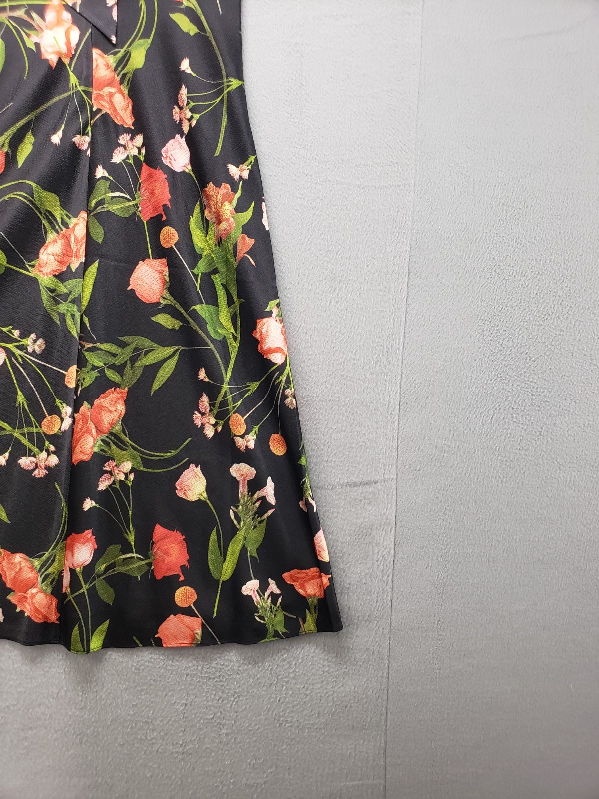 Ted Baker Women Maxi Dress 3 Multicolor Floral Back Tie Sleeveless Cocktail