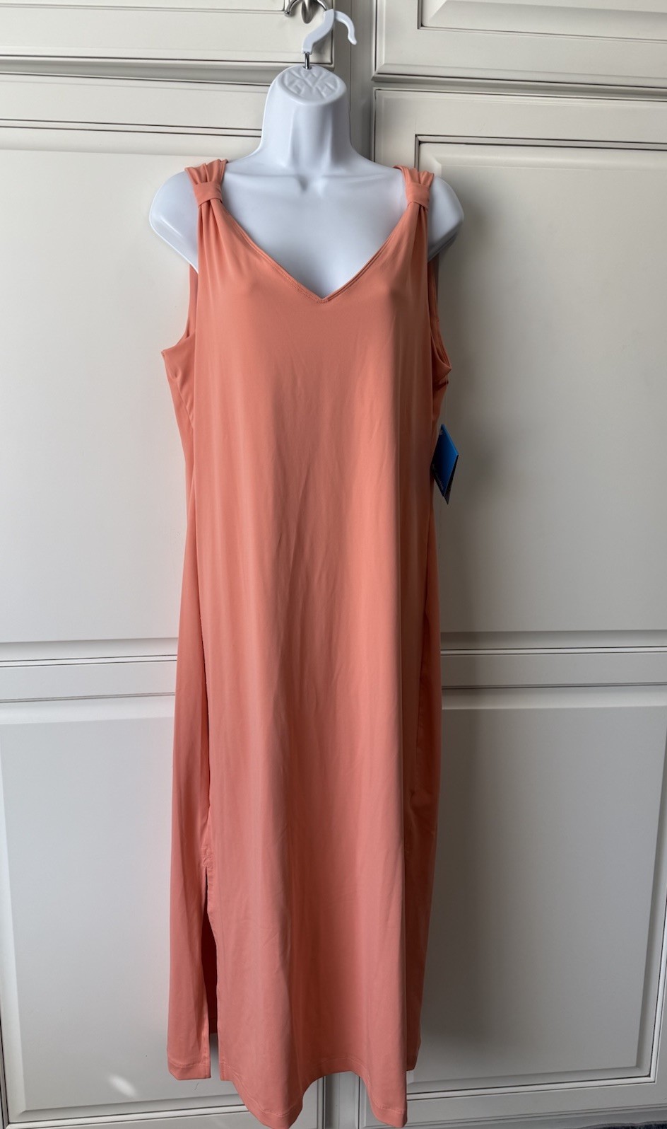 Columbia Omni-Freeze Chill River Midi Dress Green OrangeWomen’s NWT! Retail $100