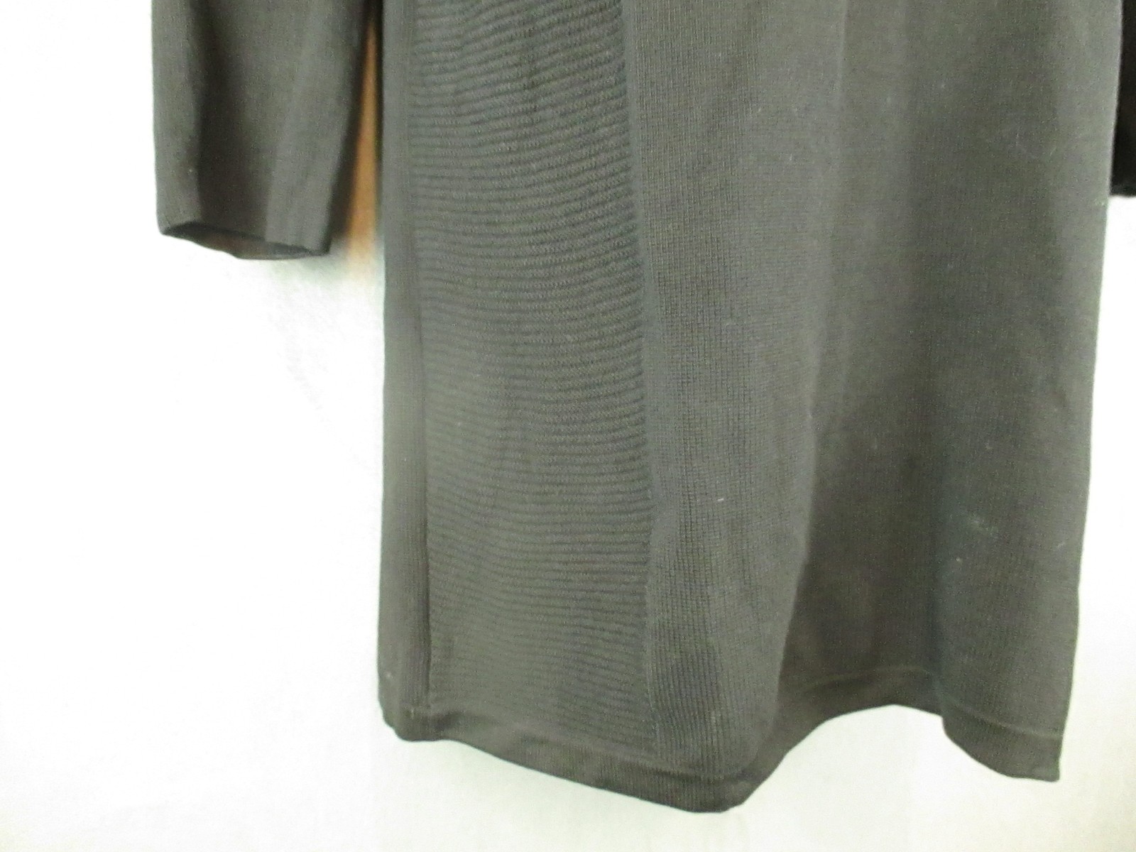 Filippa K Sweater Dress Womens Small Merino Wool Long Sleeve Zip Back Pullover