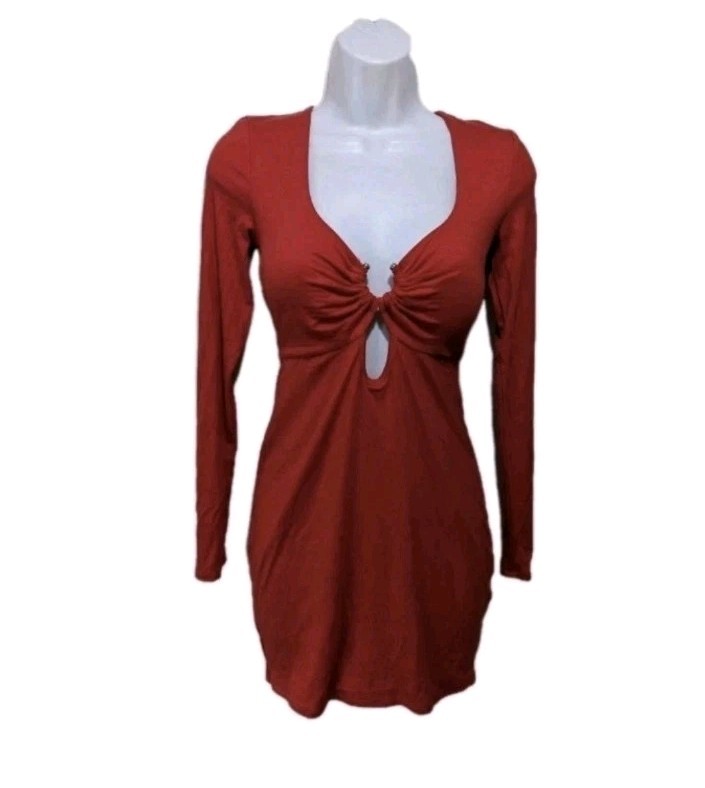 NWT Fashion Nova Not Your Average Girl Mini Dress Womens M Whimsigoth Vamp #30