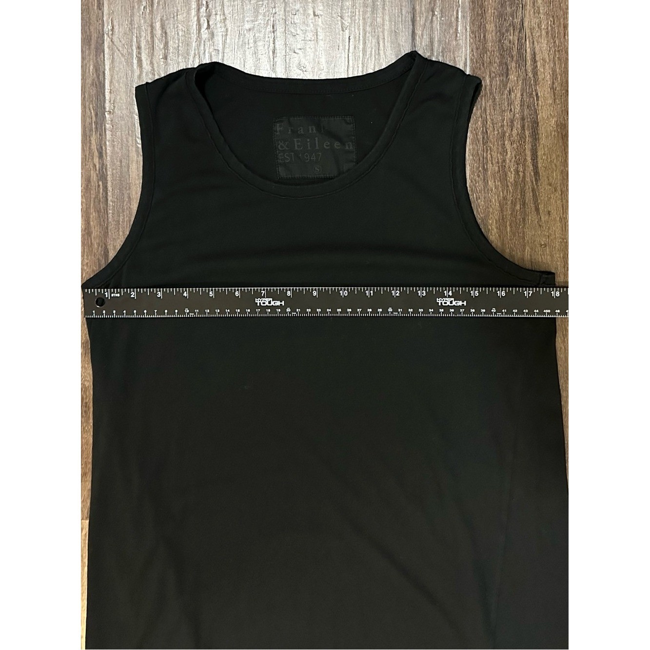 Frank and Eileen Easy Side Slit Tank Midi Dress in Dark Navy. Size S