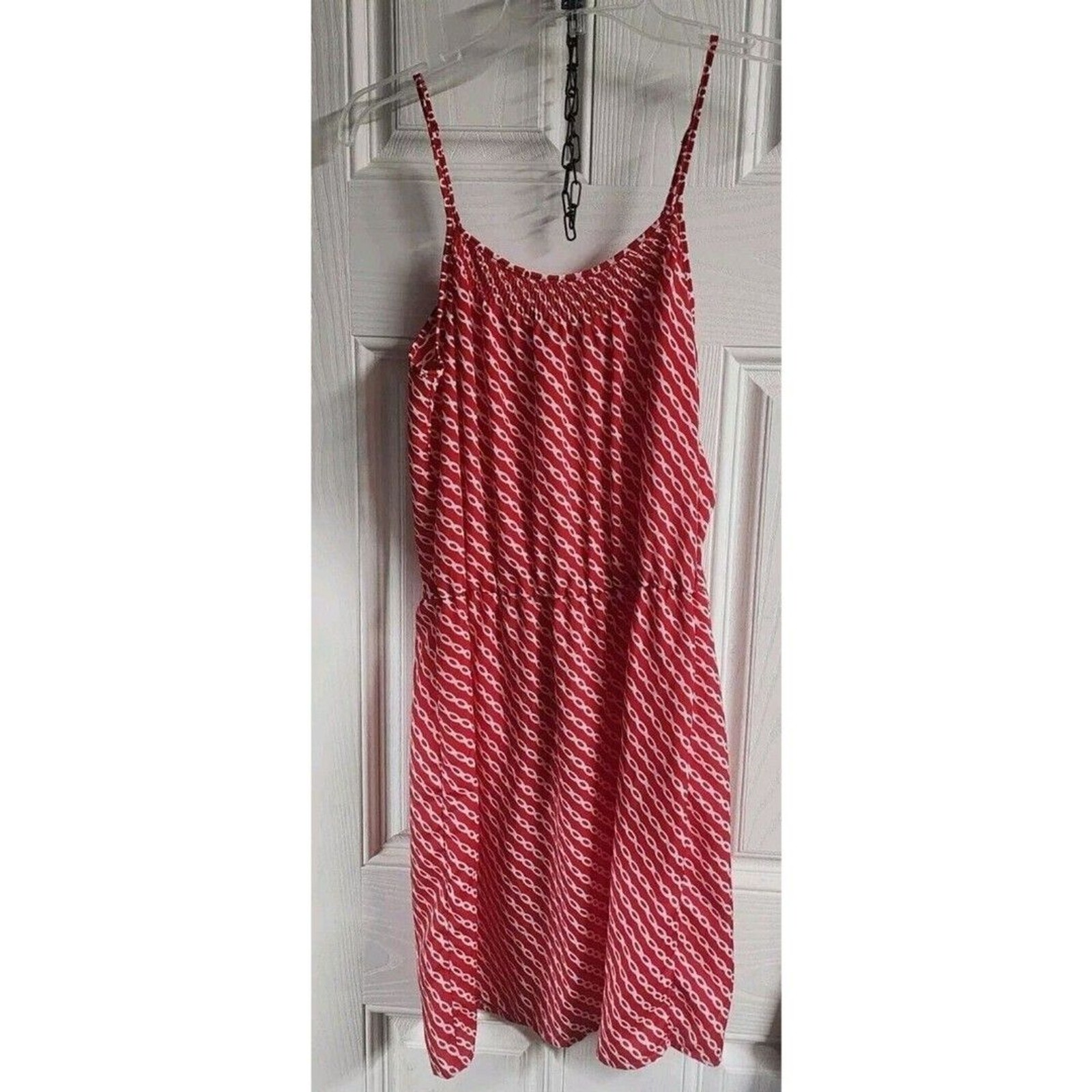 GAP Women’s Red Stripe Dress Medium Casual Spring Summer