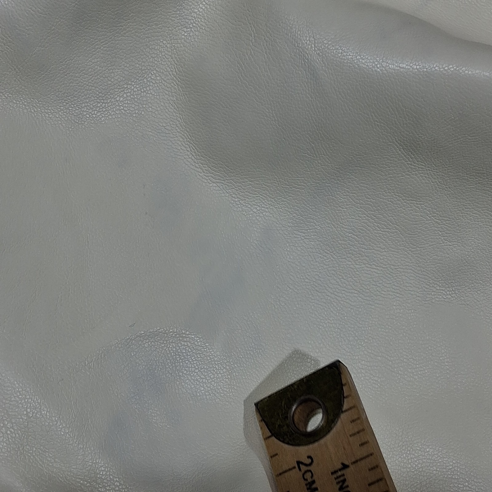 Musera Cream Faux Leather High Neck Asymmetrical Mini Dress XS sz2405282007193