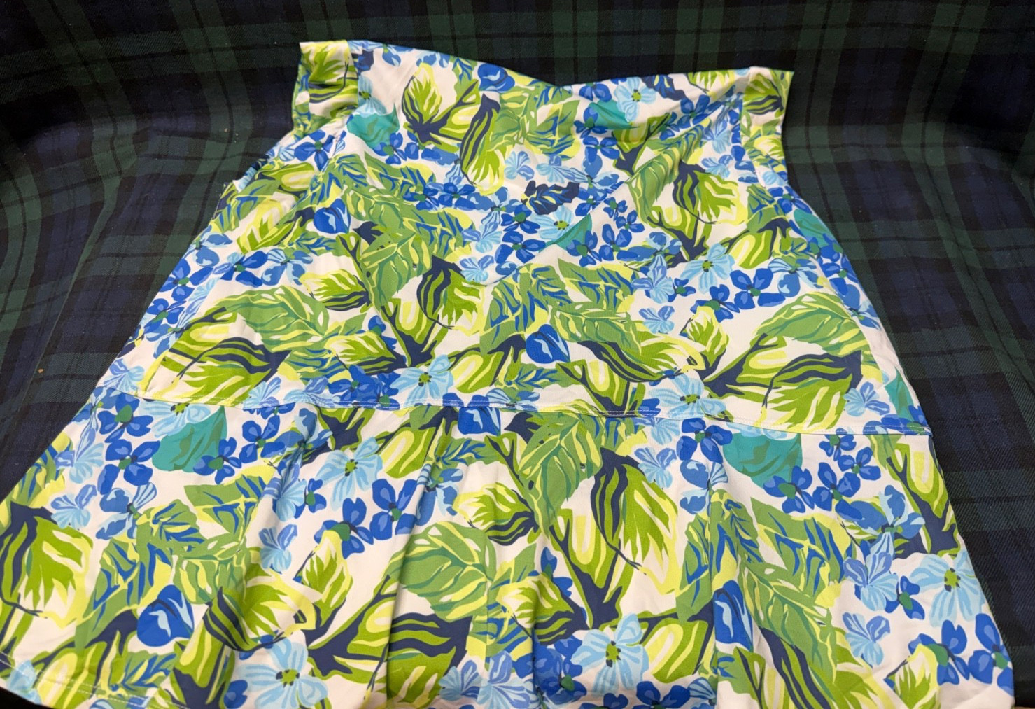 Tail Activewear Golf Dress Stretch Short Sleeve Floral Multicolor Size XS
