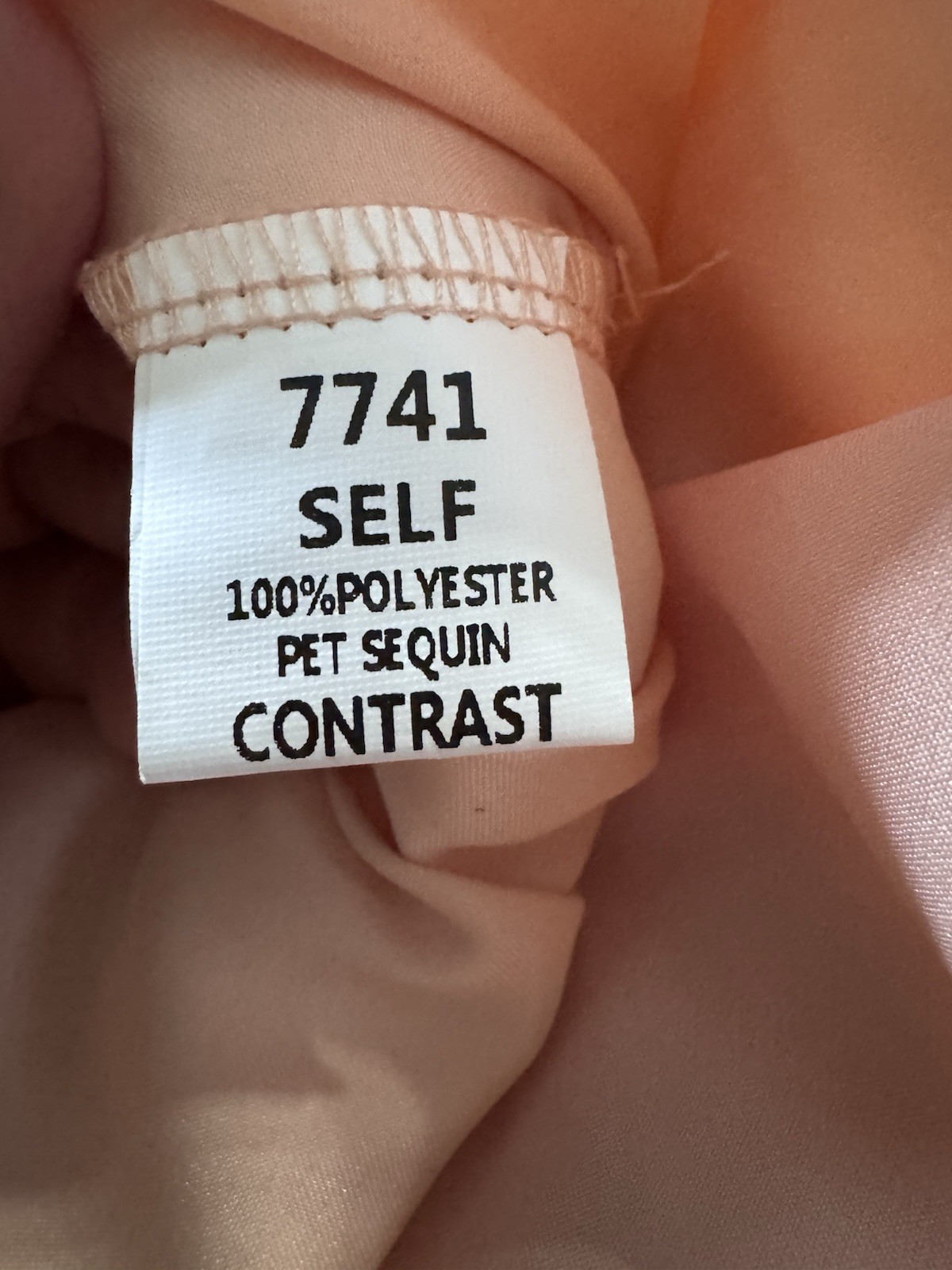 Minuet Blush Pink Peach Sequin Mesh Dress – NWT – Size Medium – Sheer Cocktail
