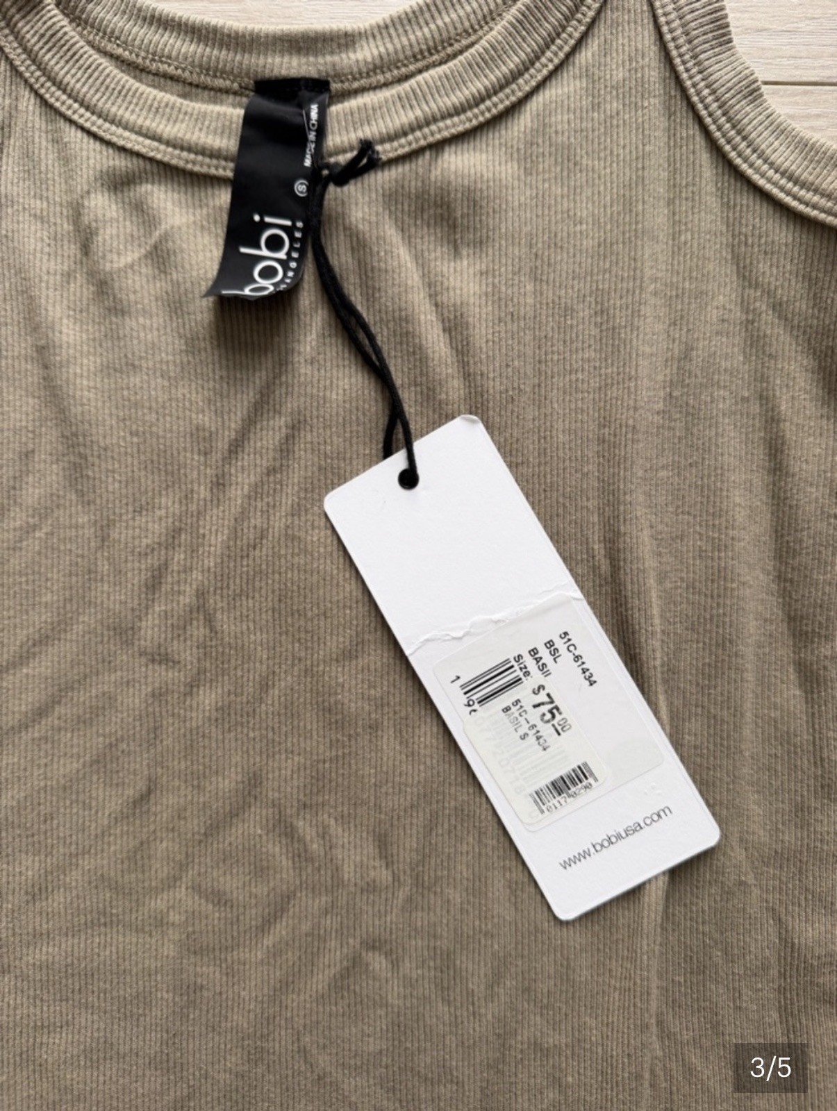 Bobi Los Angeles Body Con Dress