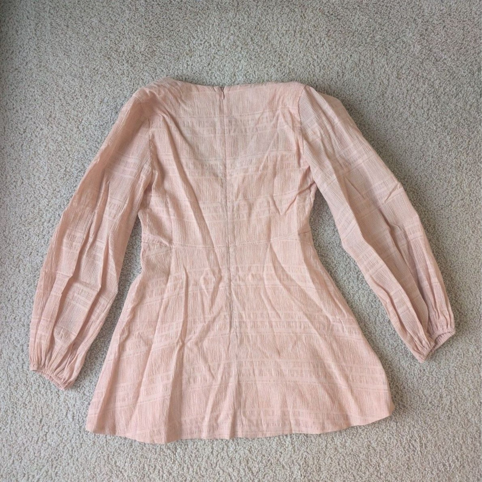 Tularosa Revolve Ryland Pink Long Sleeve Mini Dress Sz S