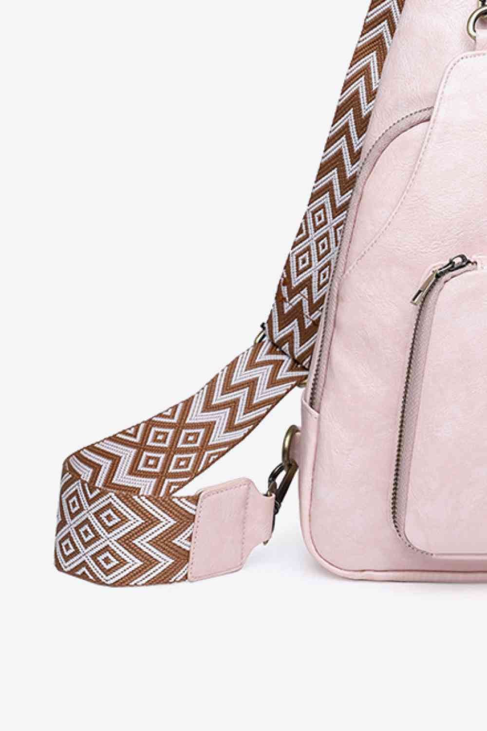 Fetal Leather Sling Bag