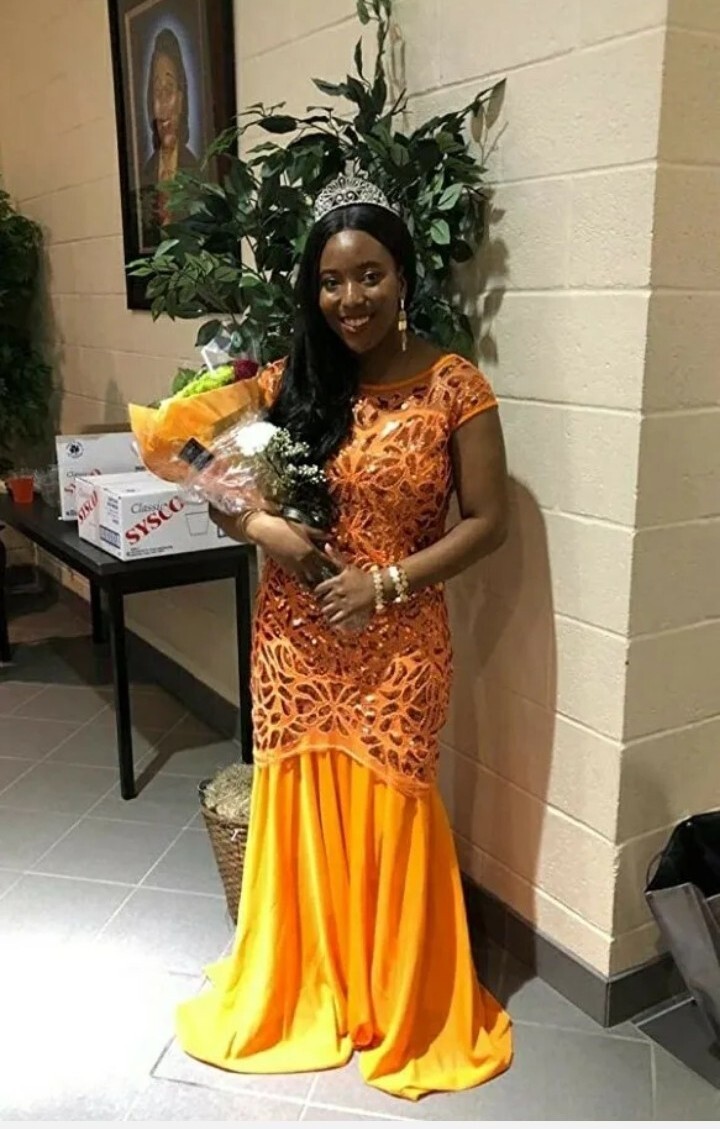 PrettyGuide Women ‘s 1920s Orange Sequin Gatsby Maxi Prom Party Dress