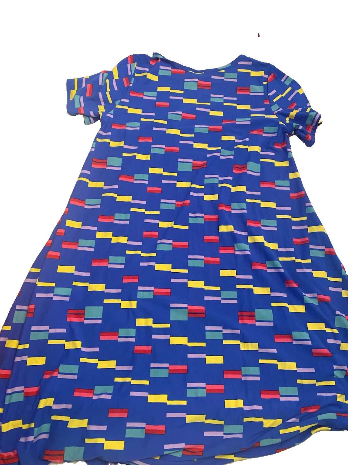 LuLaRoe Carly swing dress Geometric High low XL
