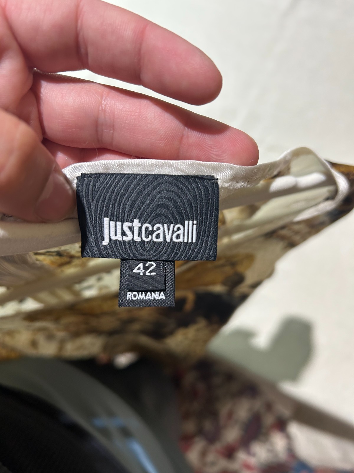 Roberto Cavalli “Just Cavalli” Tiger Face Print Dress Size IT 42/ US 6/ UK 10