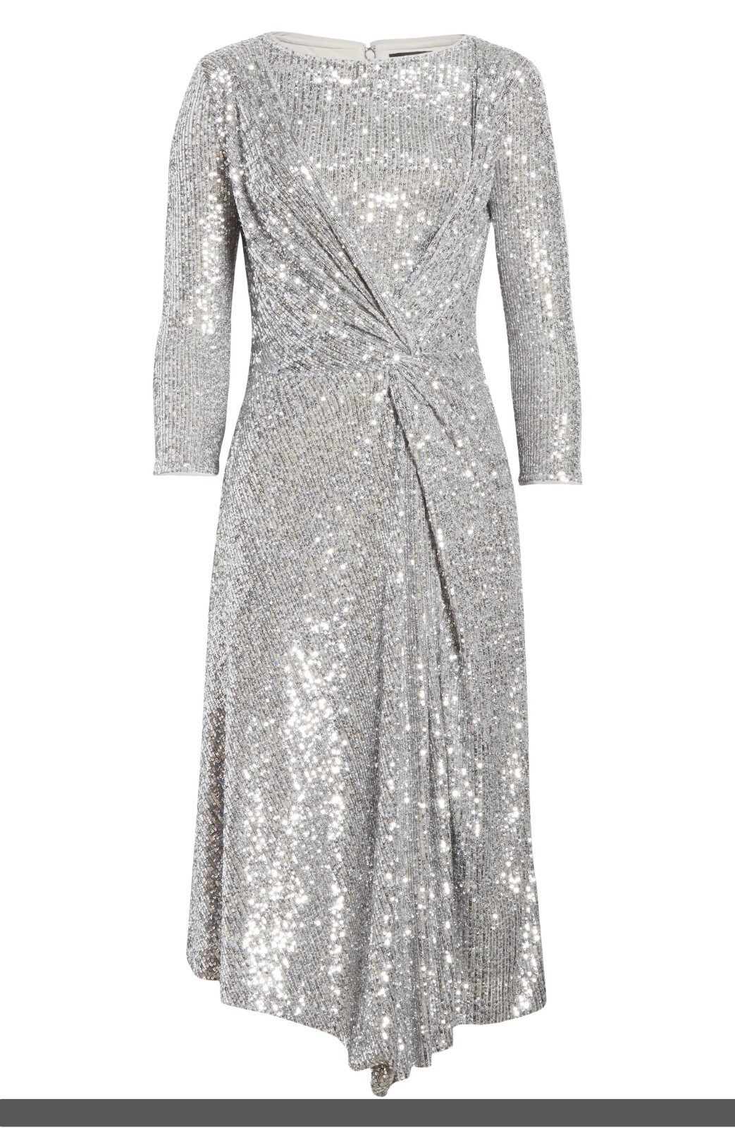St. John Collection Evening Starlight Sequin Mesh Party Cocktail Dress Size 4