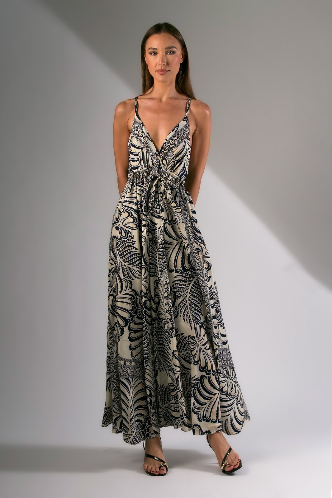 women boho artsilk dress