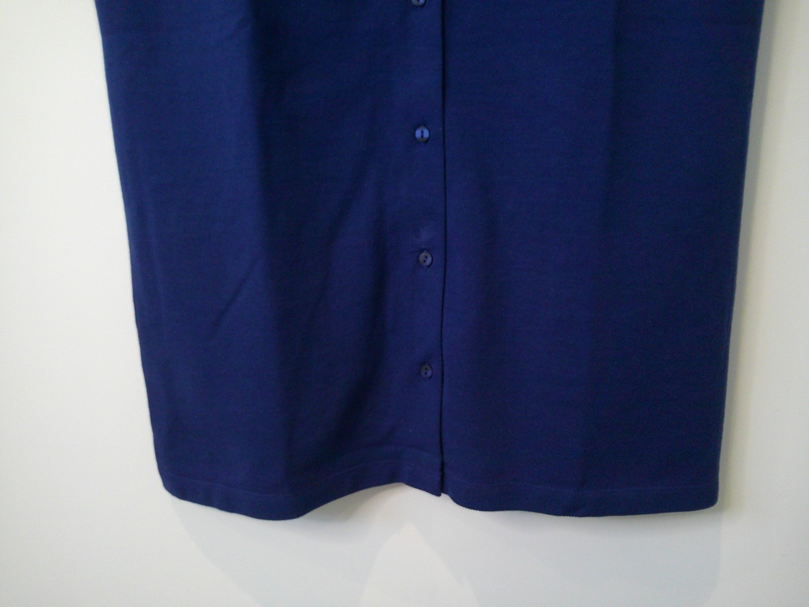 NWOT Lacoste Cotton Caviar Piqué Straight Fit Dress Made in France US 6 S 38