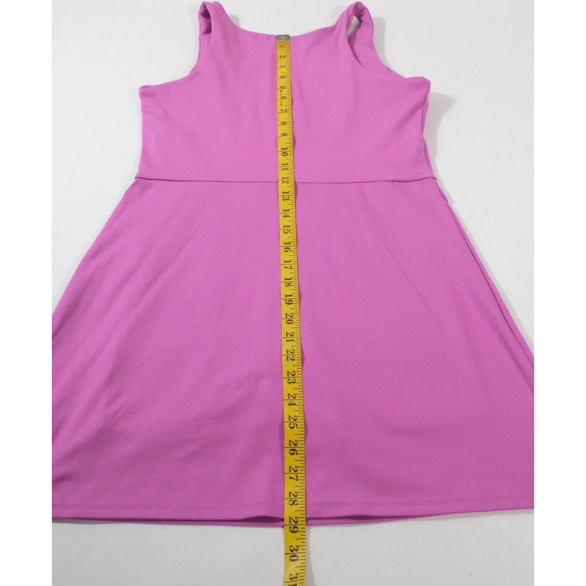 GapFit Womens Purple Athletic Exercise Dress Built-In Shorts V-Neck Size M