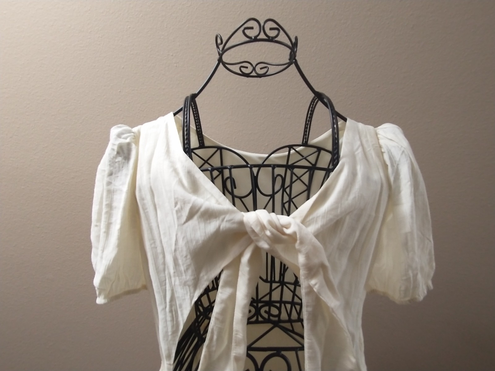Listicle Cream Dress