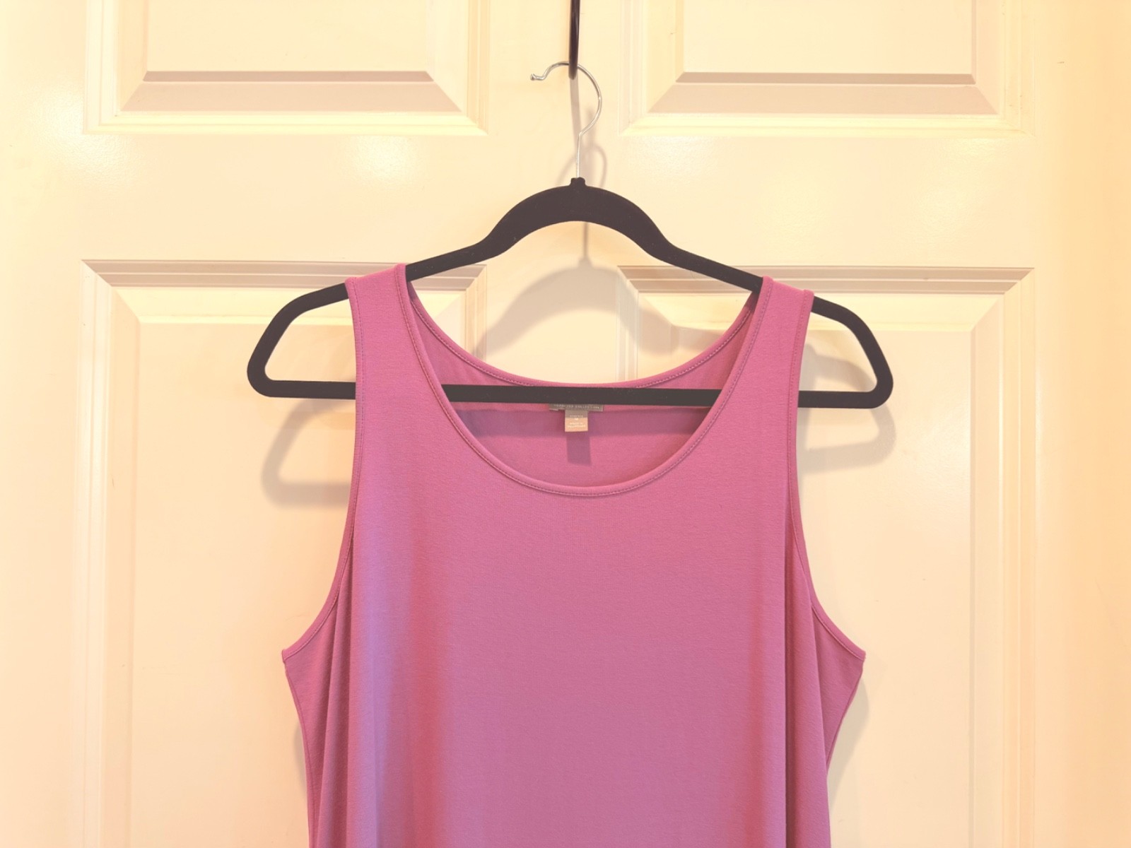 J. Jill Versatile, Hot Pink, Long, Sleeveless, Tank Dress – Size Medium