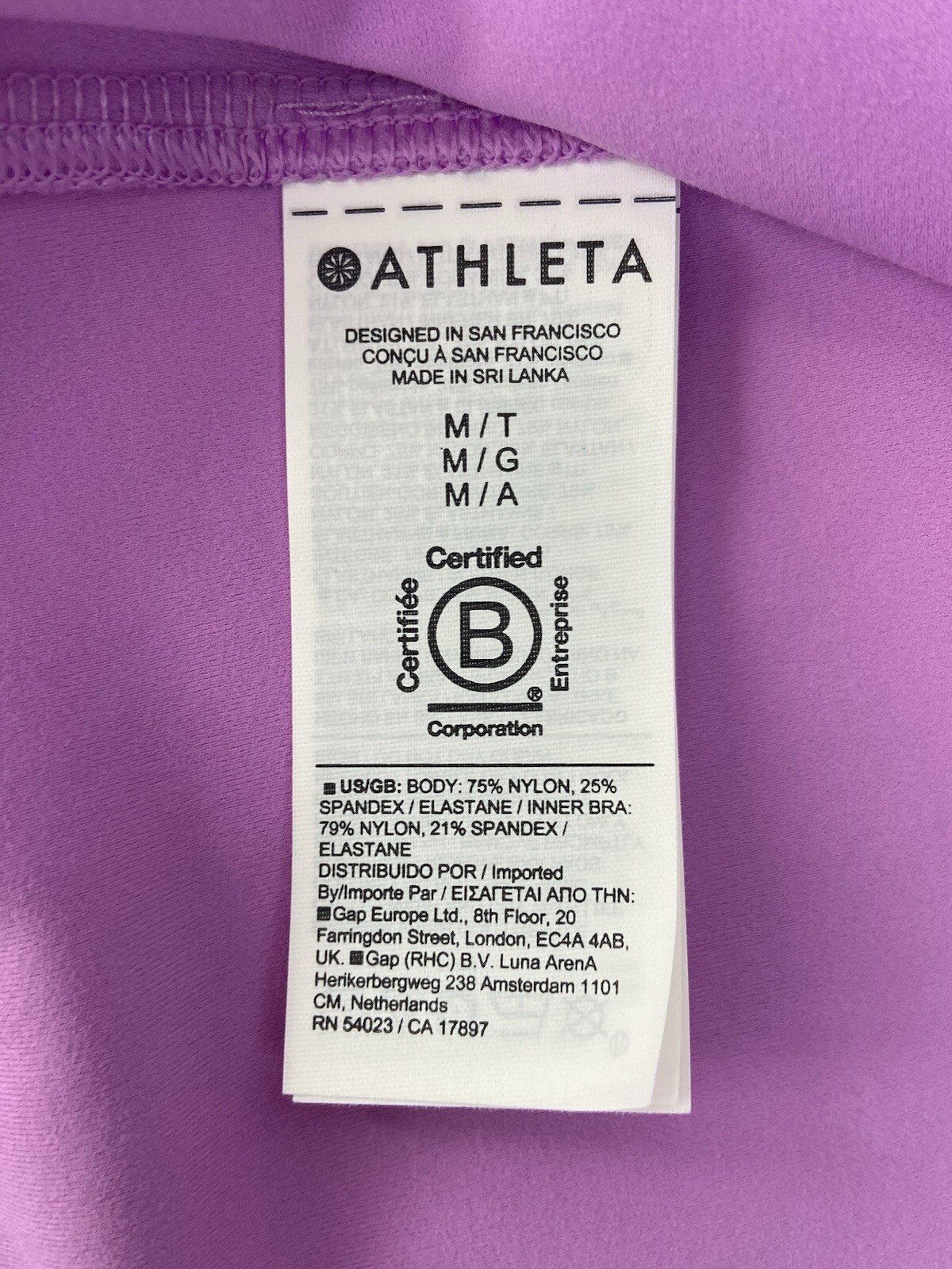 Athleta Size Medium Orchid Pink Vital Dress Activewear Athleisure Outdoors