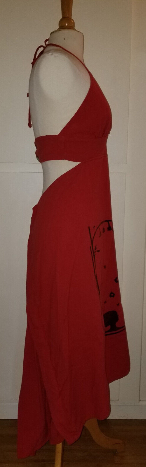 Candice Held Unique White Flour Sack Mimi & Lola Dress, XS