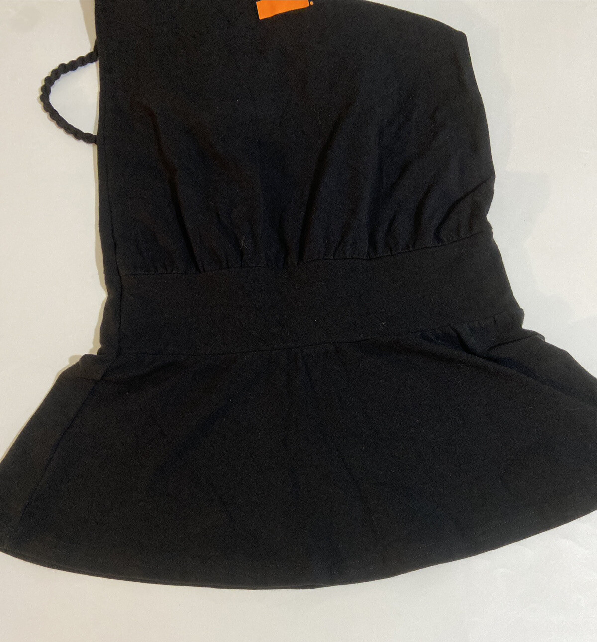 Chicka-D Mini Dress Juniors S Racerback Black Sleeveless NWT Tennessee Vols