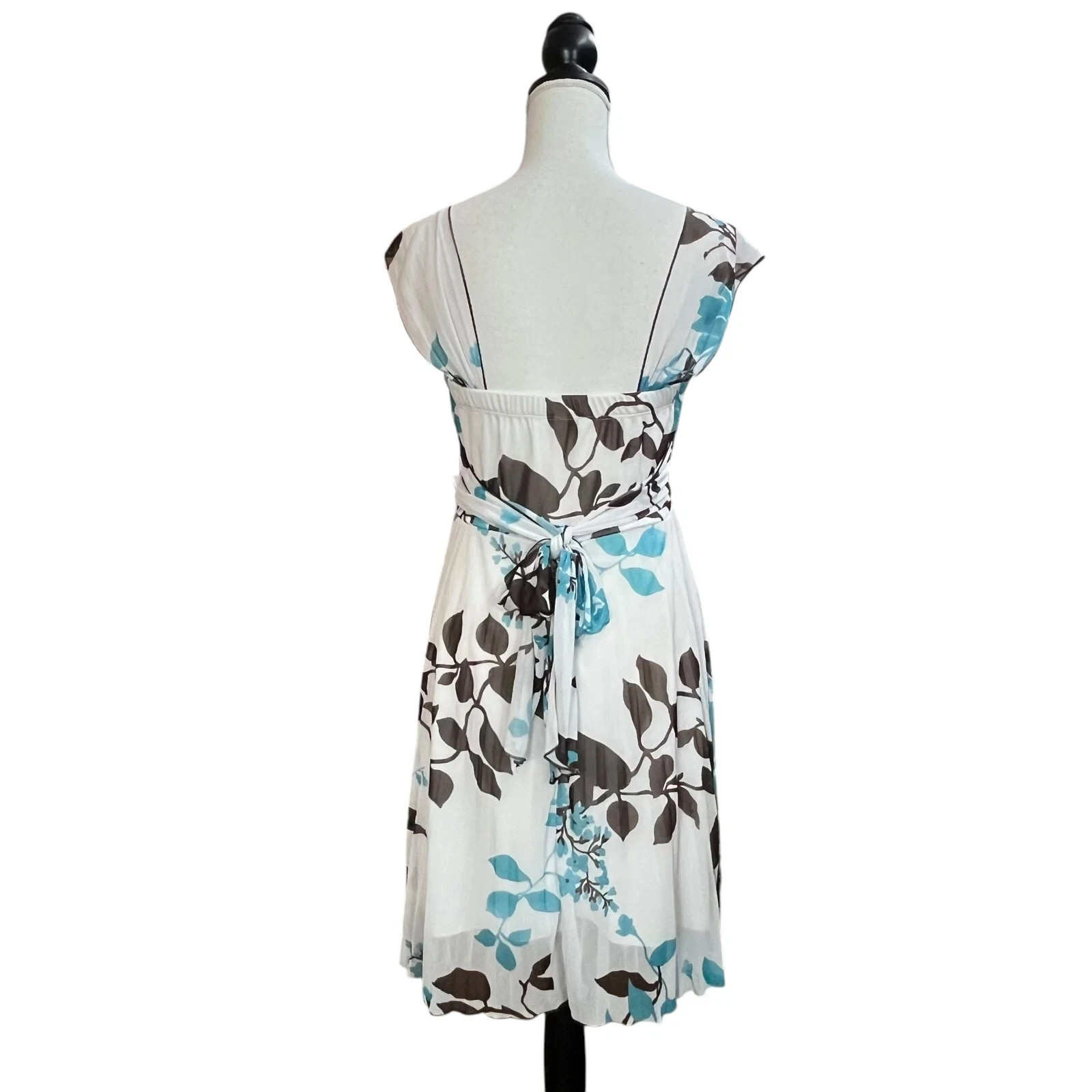 Speeckless Women’s Large Multicolored Floral Fit & Flare Dress Sleeveless