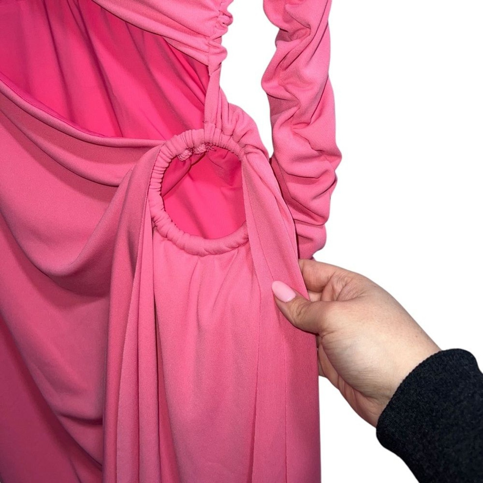 Michael Costello X Revolve Kurt Cutout Mini Dress In Pink SIZE M