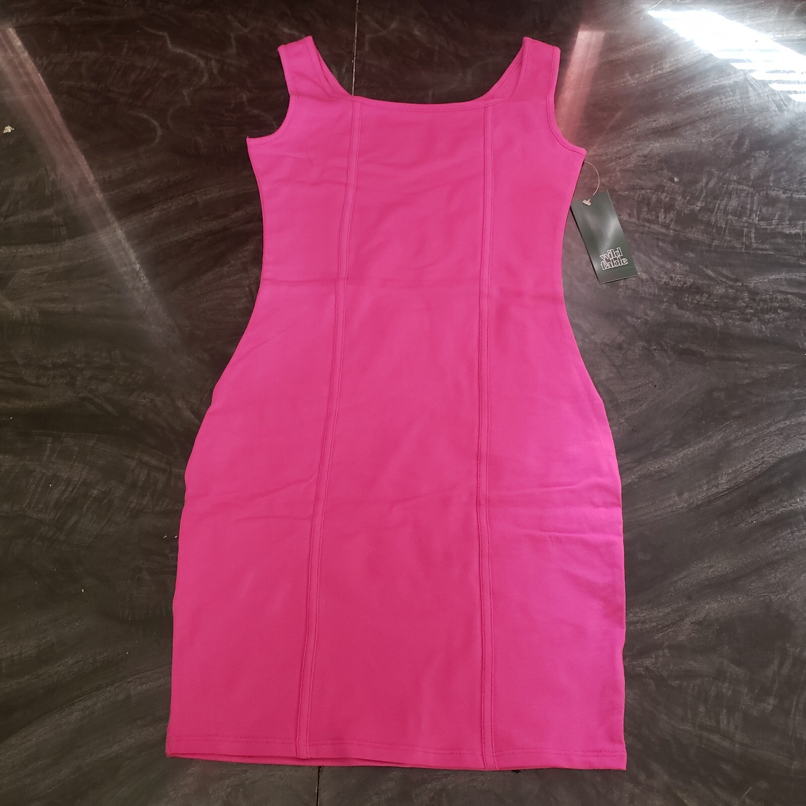 Wild Fable Seamed Bodycon Dress Women’s Size XS X-Small Pink 0M4X5 Target