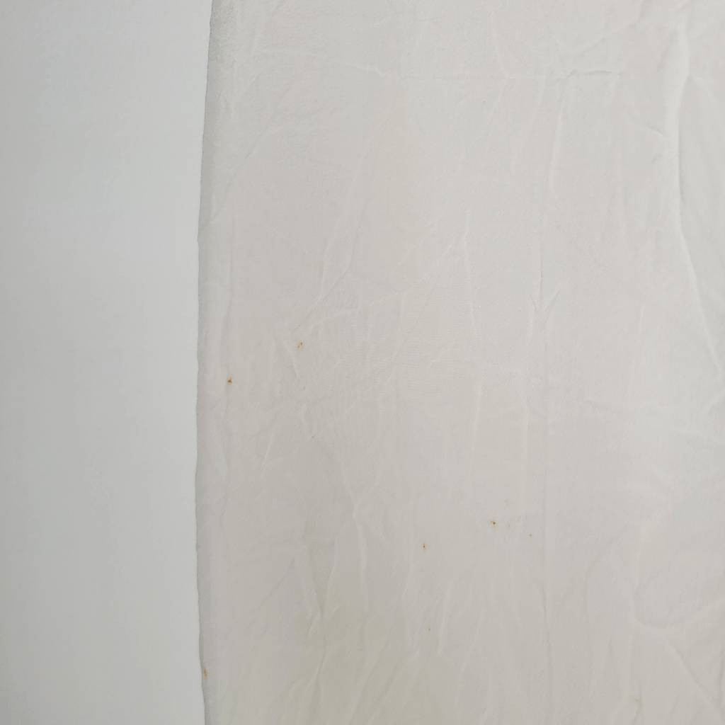Vintage Finity Ivory 100% Silk Sleeveless Sheath Dress Size 10