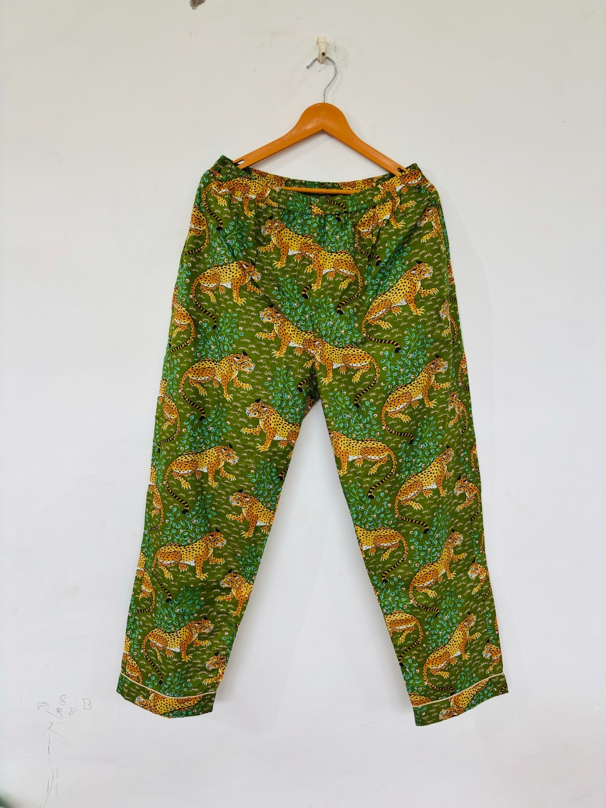 LeopardPrint Cotton Pajama Set:Summer Loungewear night wear for woman’s giftitem