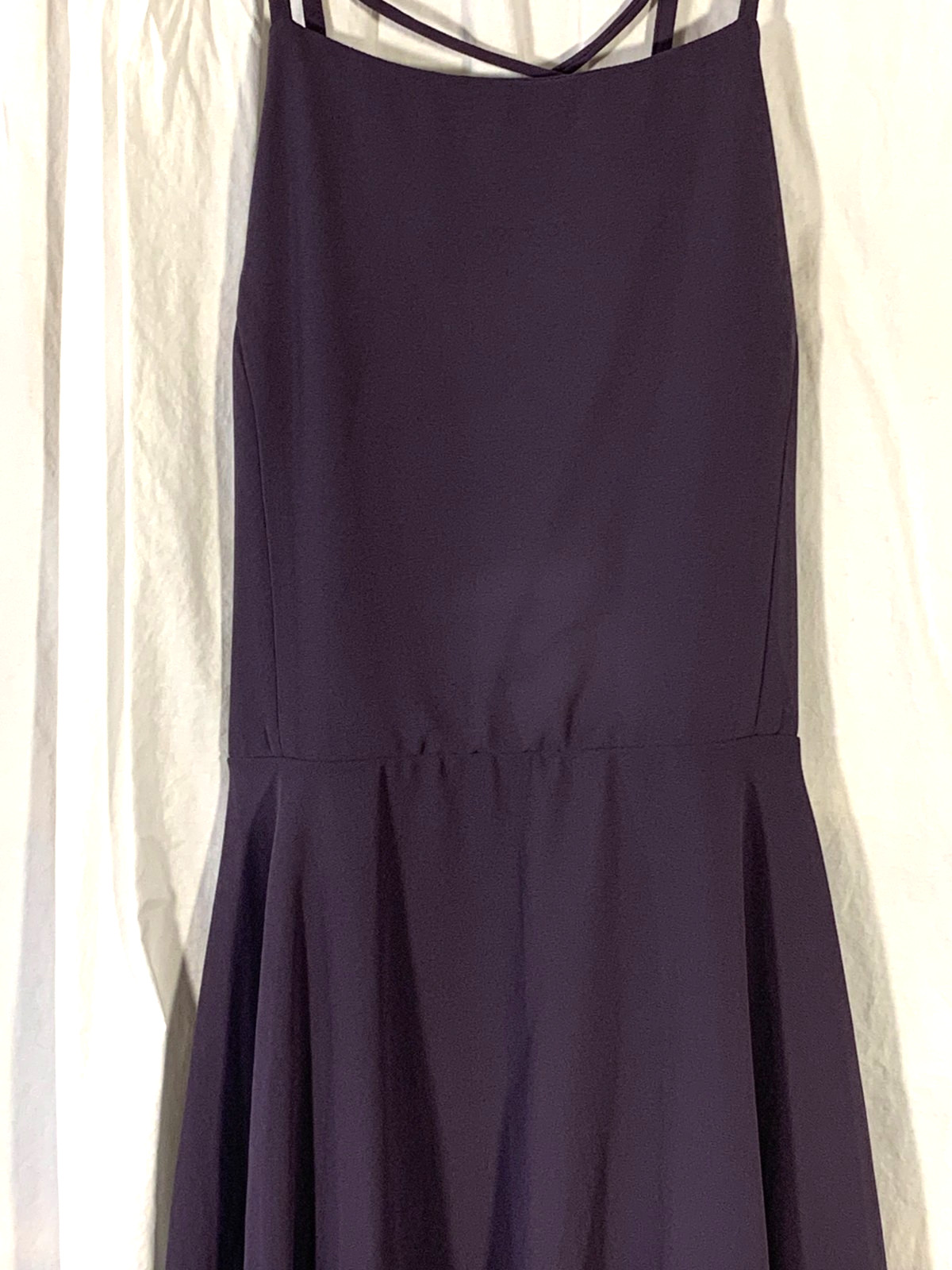 NWT Lulus Good Deeds Lace Up Dress Dusty Purple XL Fairy Coquette Bachelorette
