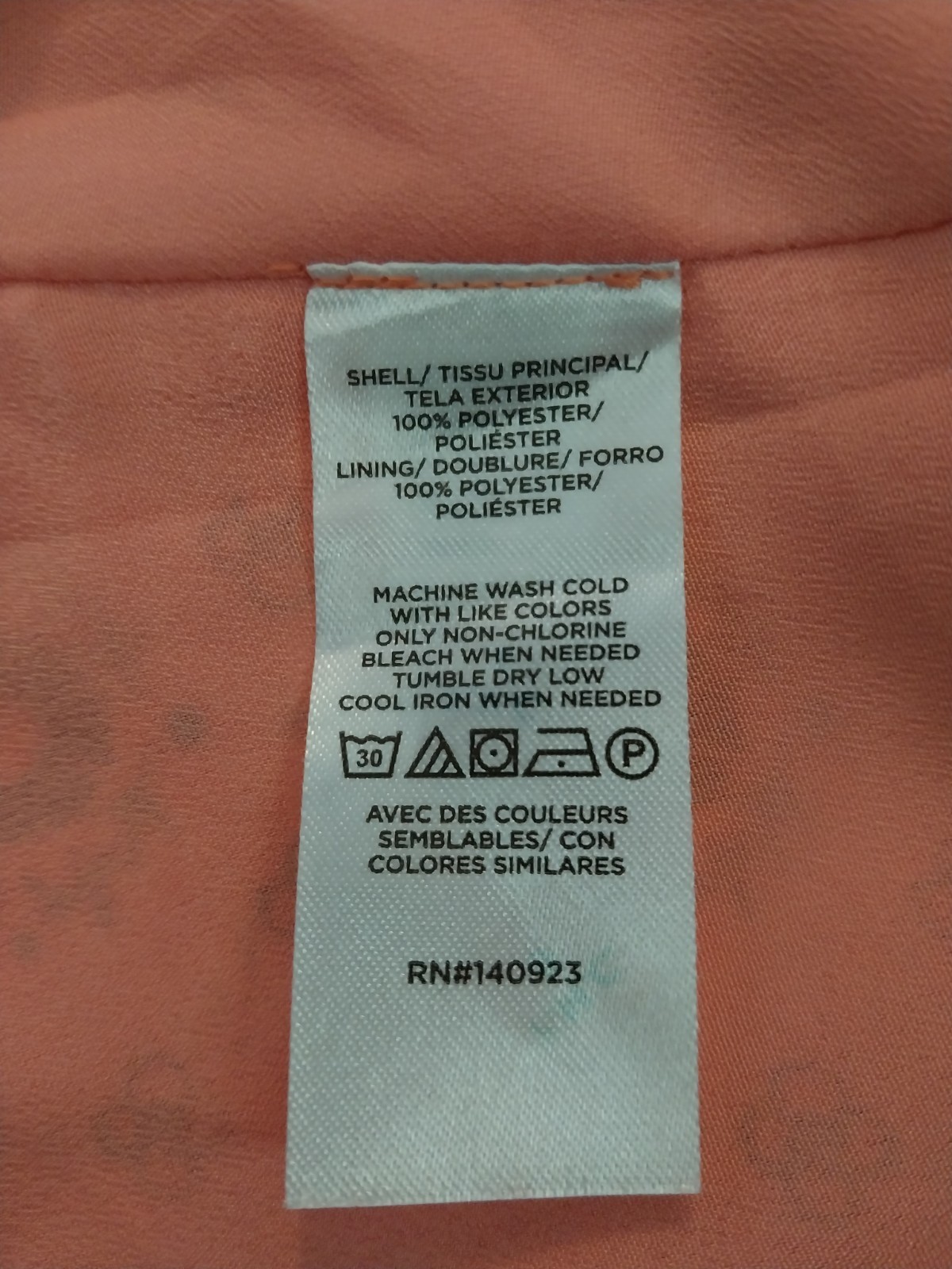 Loft Dress Orange Peach Multicolor Size Small Flowy Lined Lightweight