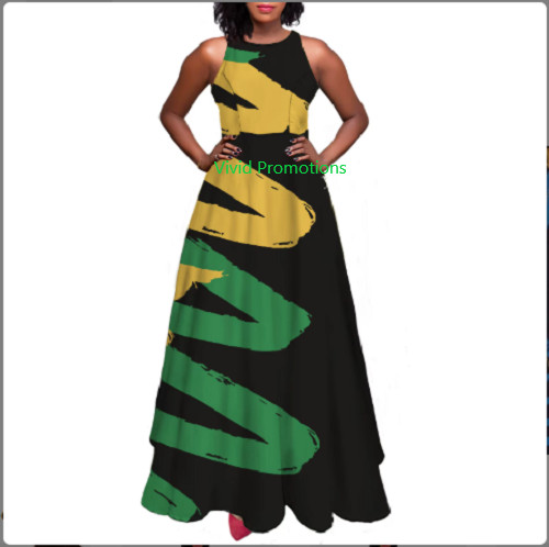 Jamaican Maxi Dress