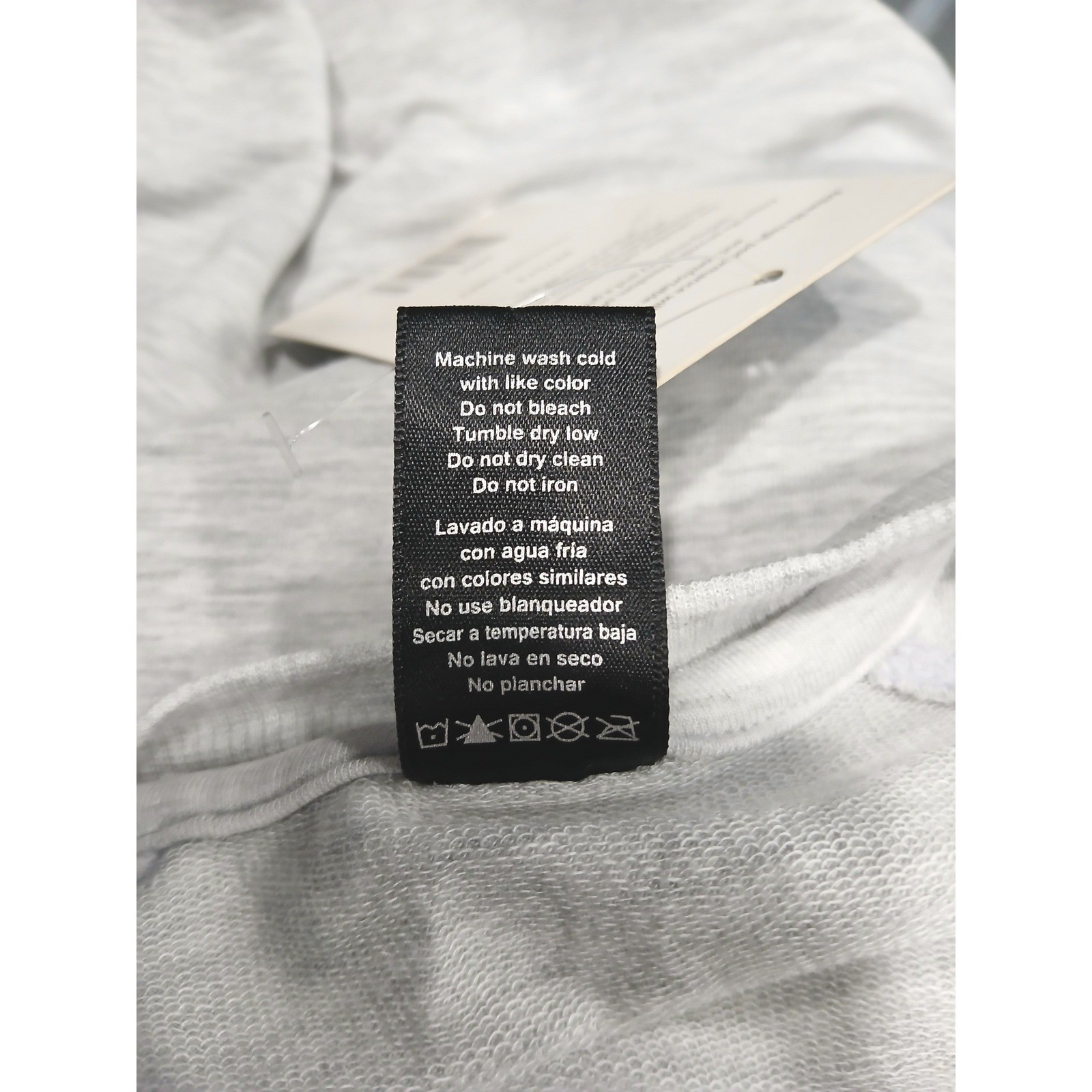 Active Heather Grey Buttery Soft Modal Asymmetrical Hem Sweatshirt Dress Med NWT