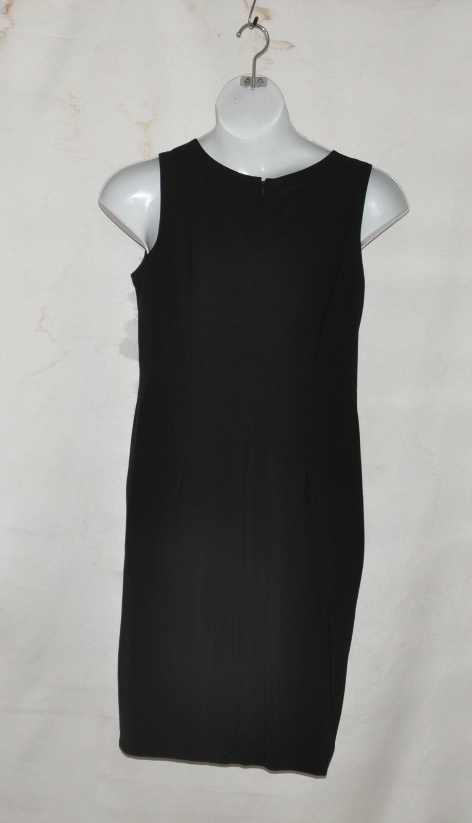 Joan Rivers Wardrobe Builders Knit Sheath Dress Size S Black