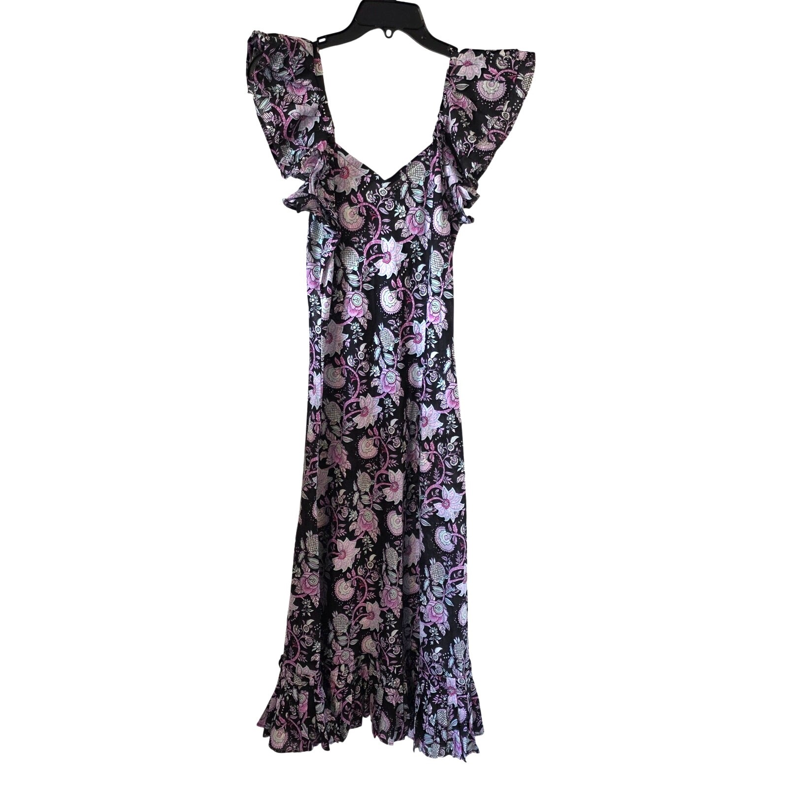 Mille Resort Womens Klara Tropical Night Floral Dress Size XS