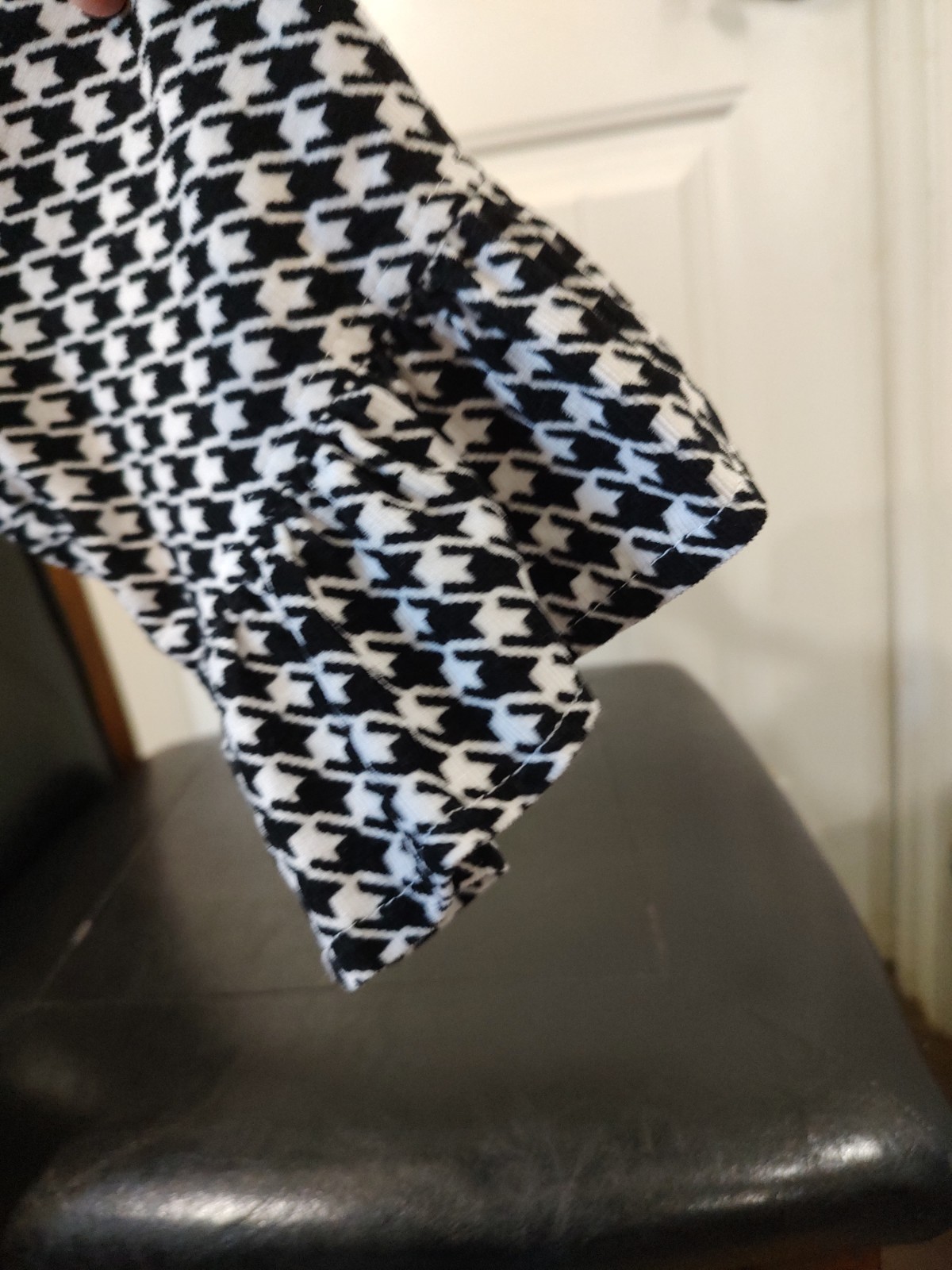 Lolly Wolly Doodle Size XSmall Houndstooth Dress Ruffle Sleeve U of Alabama