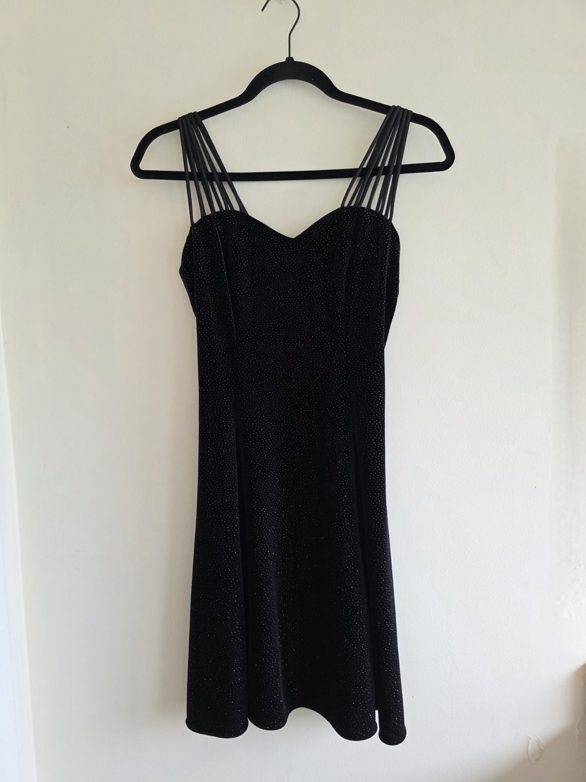 JUMP 90s/Y2K-era Shimmer Glitter Mini Dress