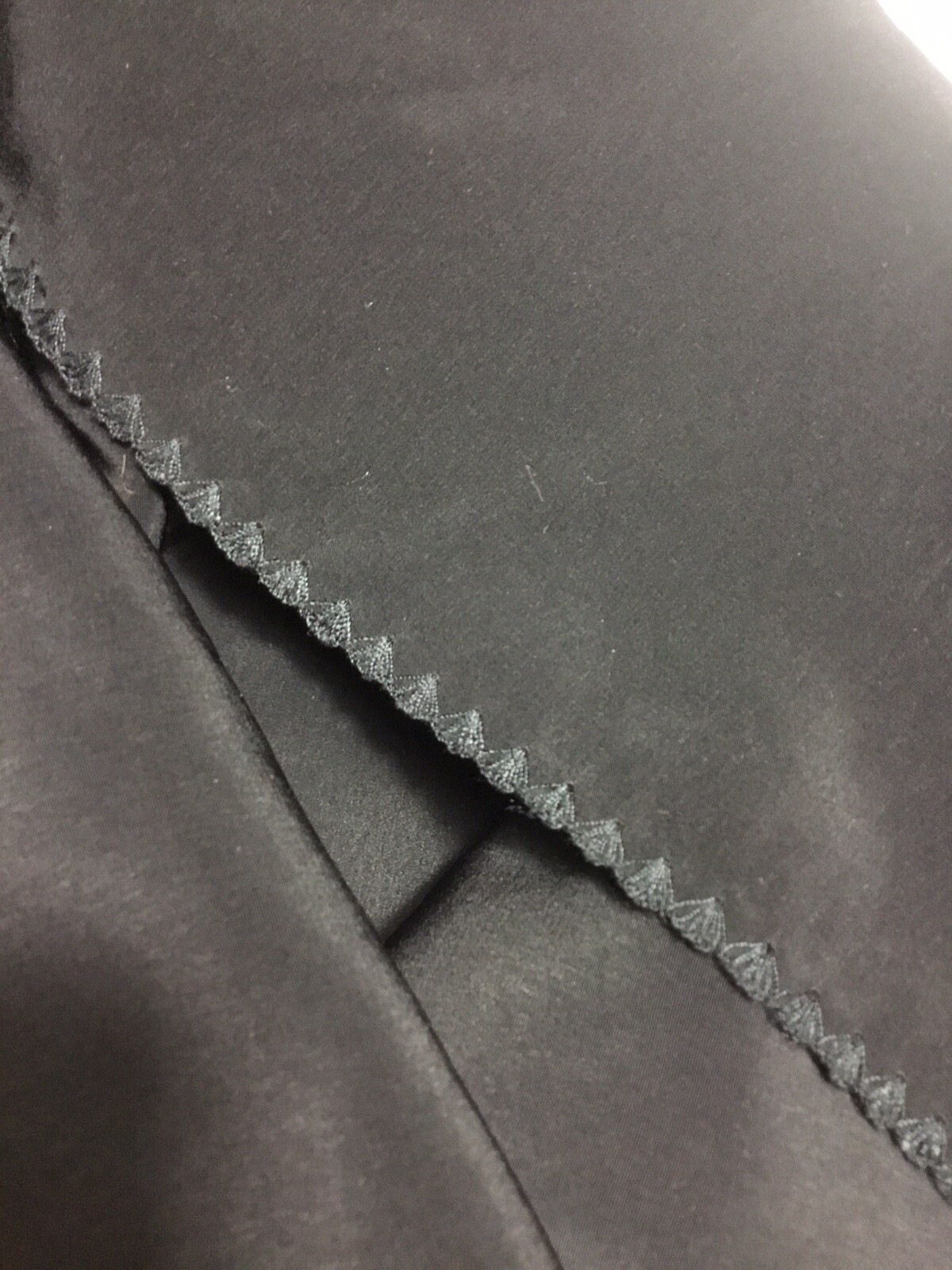 BCBG Generation Dress Solid Black Full Zip And Tie Back Cute Skirt Layer Elastic